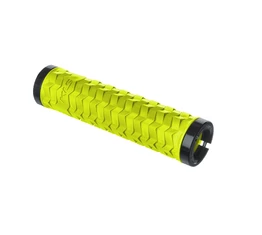 Kellys KLS Poison csavaros markolat, dupla bilincses, 135mm, lime