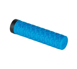 Kellys KLS Poison csavaros markolat, szimpla bilincses, 135mm, azur blue