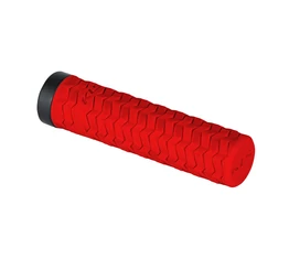 Kellys KLS Poison csavaros markolat, szimpla bilincses, 135mm, candy red