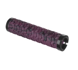 Kellys KLS Poison csavaros markolat, dupla bilincses, 135mm, dark violet/black