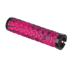 Kellys KLS Poison csavaros markolat, dupla bilincses, 135mm, pink/black