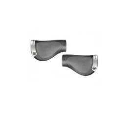 Ergon GP1-L GripShift ergonomikus markolat, bilincses, szarv nélkül, markolatváltóhoz, 95mm széles, fekete/szürke