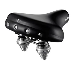 Selle Royal Drifter Cruiser unisex komfort nyereg RoyalGel töltés, fekete