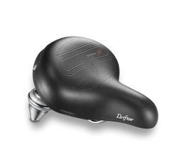 Selle Royal Drifter Cruiser unisex komfort nyereg RoyalGel töltés, fekete