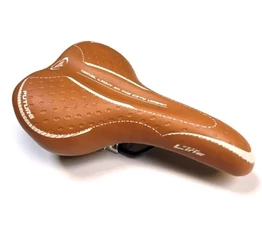 Selle Montegrappa férfi anatómiájú komfort nyereg rugós, barna