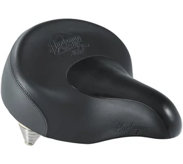 Kellys Harlequin cruiser, komfort nyereg dupla rugós, 265x225mm, fekete