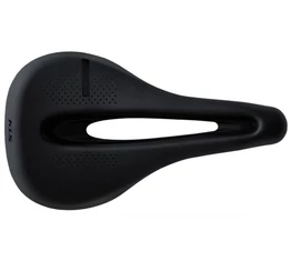 Kellys Pufer Lite sport nyereg 145 mm szélességgel, nagyméretű anatómiai nyílással