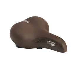 Kellys Cityride Gel City Comfort Black nyereg 260x225mm, barna