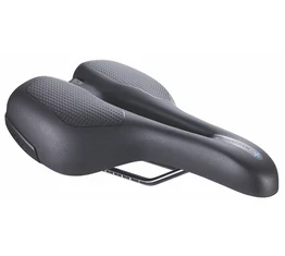 BBB BSD-111 SportPlus sport nyereg, memóriahabos, koptatókkal, vízálló, férfi fekete