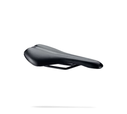 BBB Convoy sport nyereg BSD-155, ergonómikus kialakítással, lightfoam, Crmo pálcák, 155mm, fekete