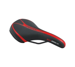 Kellys Crossline unisex sport nyereg, fekete/piros