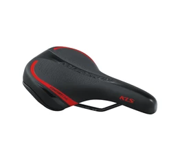 Nyereg Kellys Comfortline fekete/piros