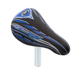 Monte Grappa gyerek nyereg csővel egybeépítve kék/fekete (csőátmérő 22mm)