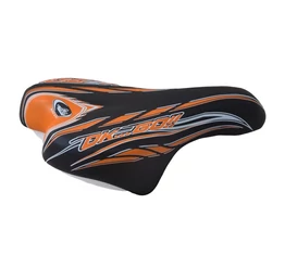 Selle Monte Grappa gyerek nyereg 14-16"-os kerékpárokra, fekete/narancs