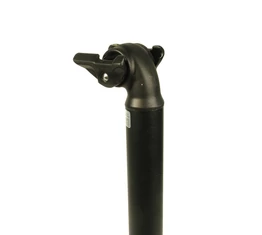 Nyeregcső 31,6 400mm Zoom aluminium fekete