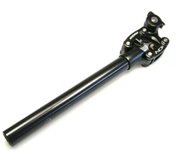 Nyeregcső 27,2 Suntour NCX paralelműves 350mm, fekete, Soft 75 kg testsúlyig