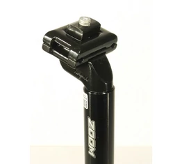 27,2 mm alu nyeregcső Zoom 350 mm hosszú fekete