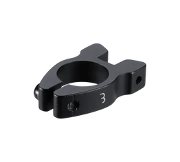 BBB CarrierClamp BSP-99 nyeregcsőbilincs 28,6mm, csavaros, csomagtartó rögzítőszemmel, fekete