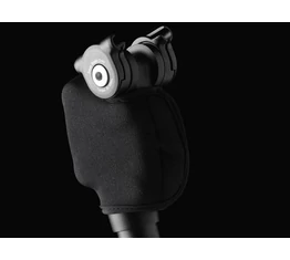 Neoprén nyeregcsőhuzat Suntour NCX paralelműves nyeregcsövekhez fekete