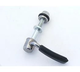 Gyorszár nyereg acél króm M8x55mm