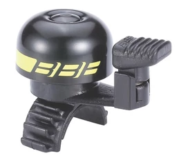 BBB BBB-14 Easyfit Deluxe pöccintős csengő, minden kormány átmérőre alkalmas, fekete/citrom