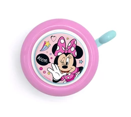 Disney Minnie2 rószaszín csengő kerékpárra