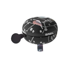 Csengő Basil Big Bell Wanderlust charcoal fekete 80mm