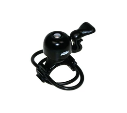 Csengő KTM Miniglocke gumipántos fekete