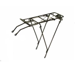 Rugós csomagtartó 24-es gyerek kerékpárokra acélból 20 kg terhelhetőséggel