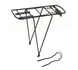 Mayer csomagtartó acélból 20-as kerékpárokhoz rugós leszorítóval vízszint állítással