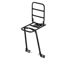 Ridepostive Plate kerékpár első csomagtartó nagy felülettel alumíniumból 20 kg terhelhetőséggel szinte bármilyen kerékpárra