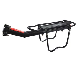 Csomagtartó nyeregcsőre Tranz-X 25,4-34,9mm-ig kompatibilis, táska oldalvédelemmel