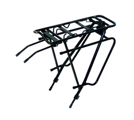 KTM Uni csomagtartó állítható, 26-29"-os kerékpárokhoz, alu csőből, rugós leszorítóval