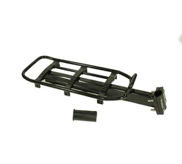 Csomagtartó nyeregcsőre VStar csavaros rögzítésű, 27,2mm-es csőhöz