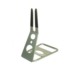 Kerékpártartó talp hátsó keréknél (tengelynél) támaszt