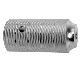 Ridepositive peg vagy kilépő BMX kerékpárokhoz 14mm-es tengelyre acél menetes ezüst