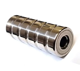 Acor kilépő (peg) 10/14mm-es tengelyekre krómozott acél 110X38mm párban