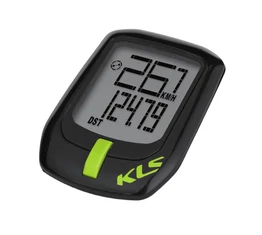 Kilométeróra Kellys Direct Black-Green 7funkciós vezetékes