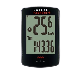 Cateye Padrone+ kilométeróra CCPA110W, nagy kijelzővel, vezeték nélküli, háttérvilágítással