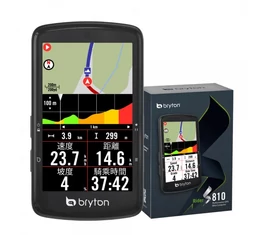 Bryton Rider S810E GPS kilométeróra 3,5"-os színes érintőkijelzővel 50 órás üzemidővel