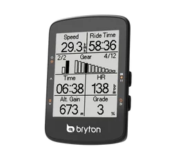 Bryton Rider 460D GPS computer sebesség, pulzus és pedálcsapás érzékelőkkel