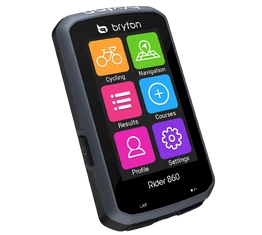 Bryton Rider 860E GPS kilométeróra, 90+ funkciós, fekete