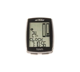 KTM Team magasságmérős kerékpár kilométeróra 23 funkciós vezeték nélküli, fekete