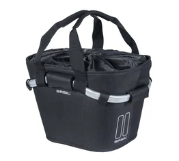 Basil Classic Carry All első kosár kormányra, fekete, adapter nélkül