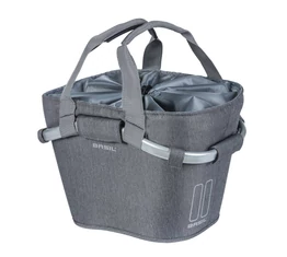 Basil Classic Carry All első kosár kormányra, szürke, adapter nélkül