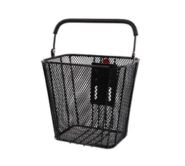 Ridepositive e-roller kosár sűrűszövésű acél hálóból györsrögzítős adapterrel