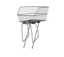 Basil Cento kosár hátsó WSL System (pedelechez is) 40x32x29 fekete
