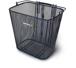 Basil Cardiff kosár csomagtartó oldalára fekete sűrűszövésű