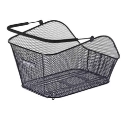Basil Icon M hátsó kosár acél fekete extra erős