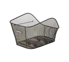 Basil Icon WSL L hátsó kosár acél extra erős, WSL fix felfogatással, fekete